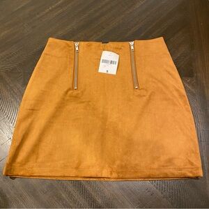 Suede Skirt NWT